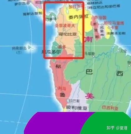 弄清哥伦比亚的地理位置：哥伦比亚在哪个国家，周边有哪些国家？