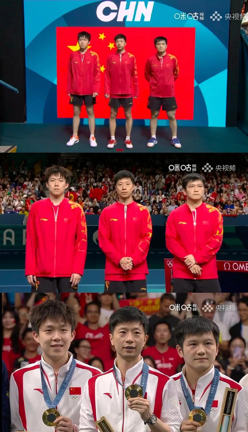 乒乓球团体赛,男女队各几个人上场?