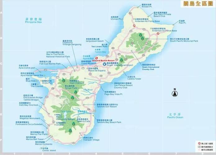 关岛距离中国哪个城市最近?详细距离分析