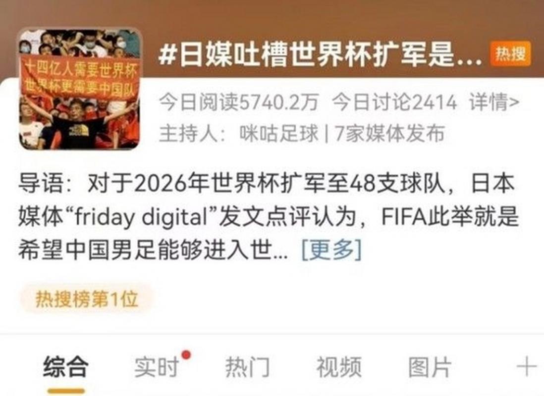 世界杯扩军:让更多国家参赛还是降低比赛质量?