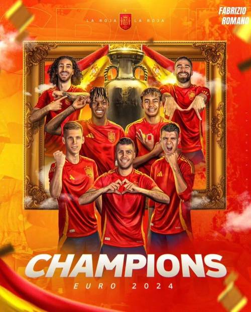 去年欧洲杯谁是冠军？精彩回顾：西班牙2-1击败英格兰！
