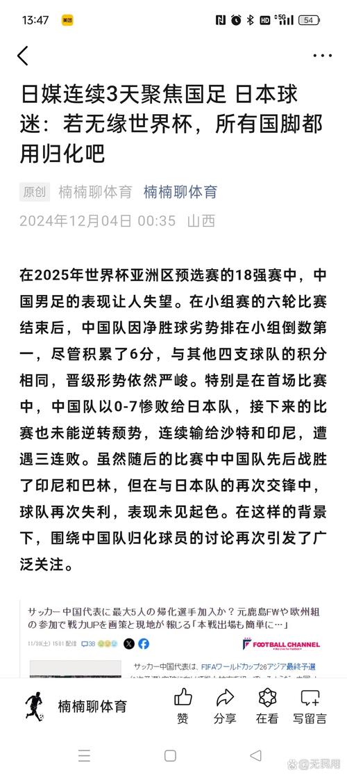国足踢乌拉圭能赢吗？球迷期待与现实差距
