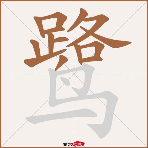 “路加鸟”的读音是什么？简单解释鹭鸟的名称由来。