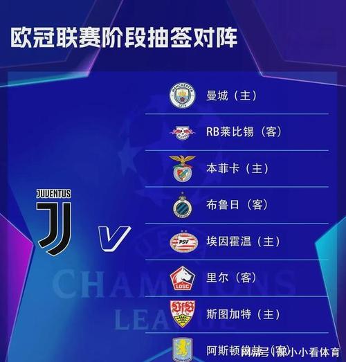 欧冠八进四无需抽签？赛程安排及对阵分析