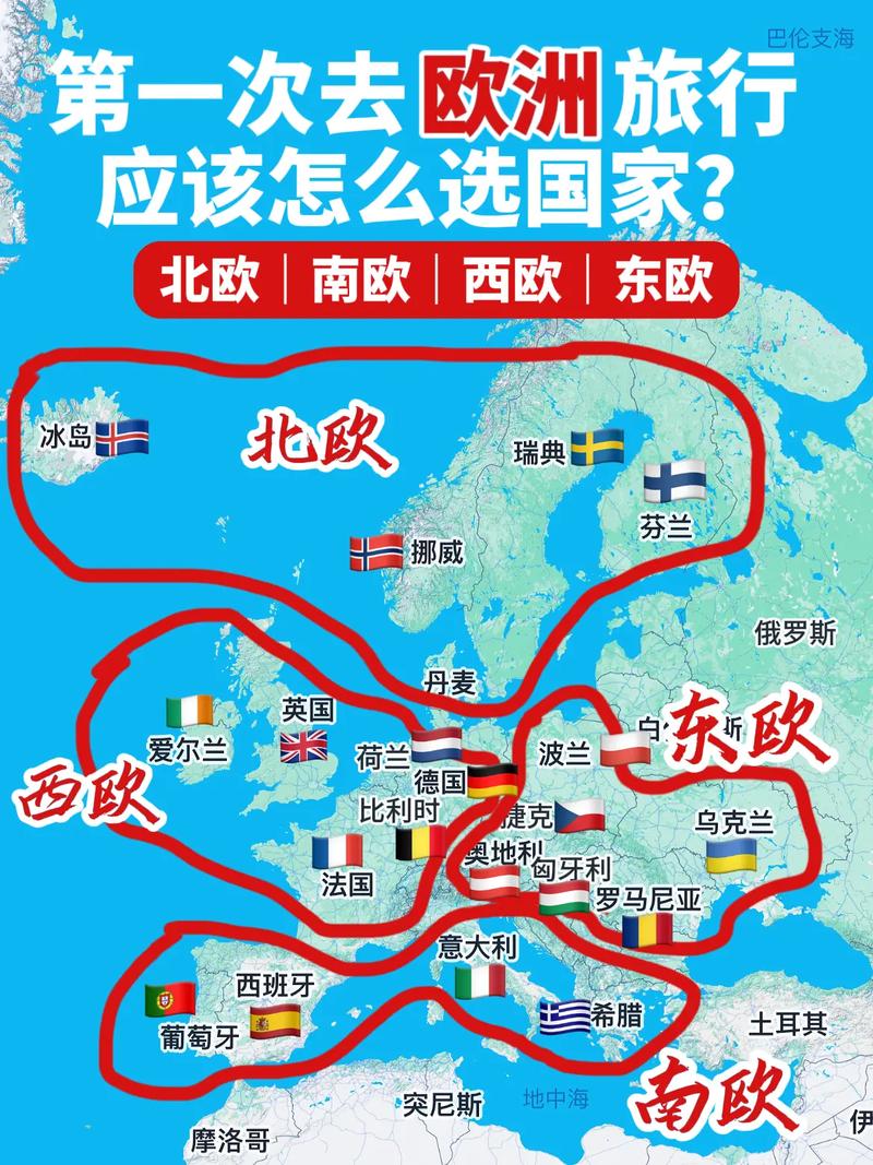 欧洲国家数量及分布：一篇轻松了解欧洲国家