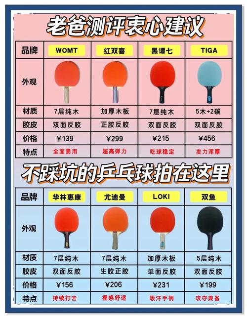 乒乓球哪个牌子最好？新手入门品牌推荐指南