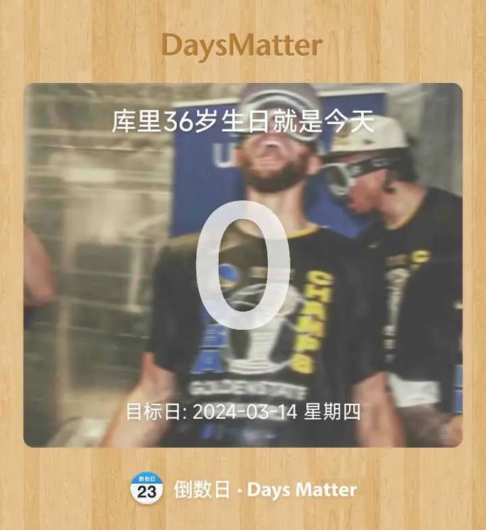 篮球巨星库里生日是几月几号？一起为他庆生！