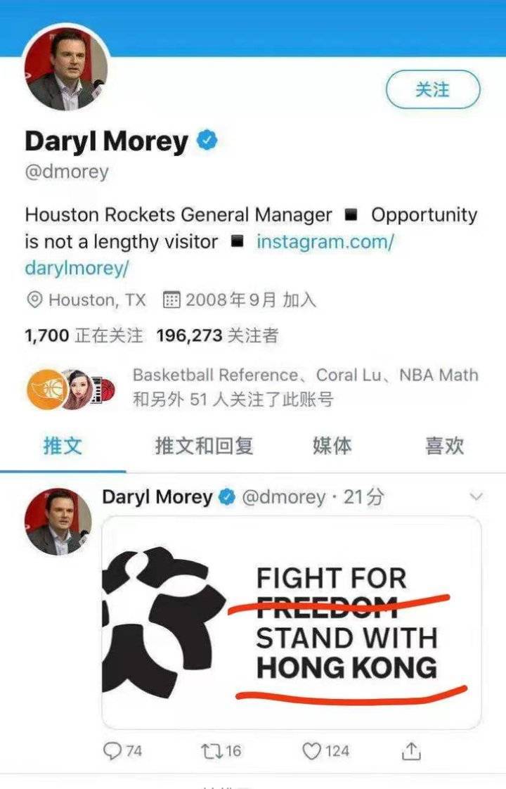 莫雷的言论到底说了什么？事件始末全回顾