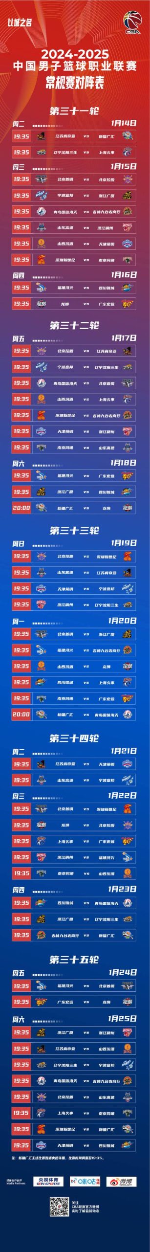 CBA什么时间开赛？2025-2026赛季开赛时间及赛程预测