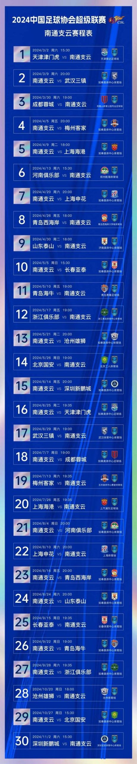 中甲联赛一共多少轮?赛程安排及比赛场次详解