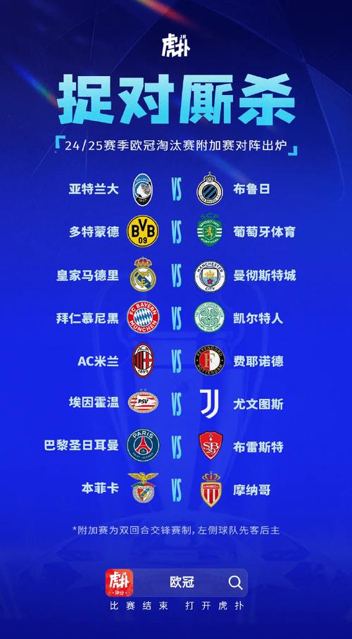 看不懂欧冠附加赛？图文详解欧冠附加赛的含义