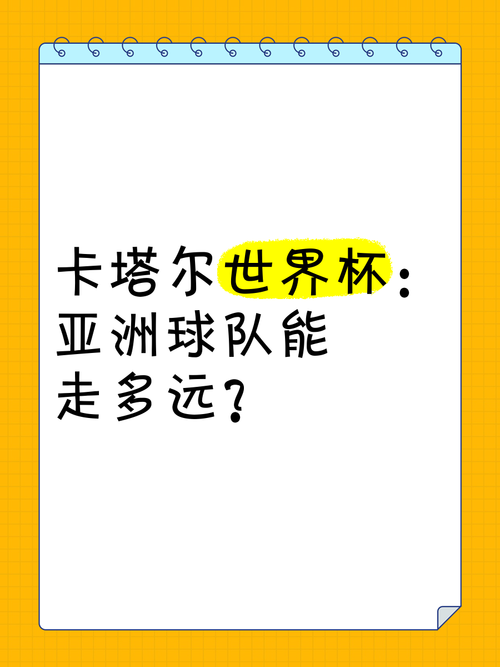 卡塔尔世界杯亚洲球队数量创新高，你了解吗？