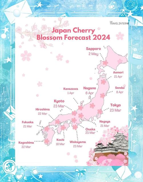 大阪樱花什么时候开？2024年大阪樱花开花时间预测及赏花攻略