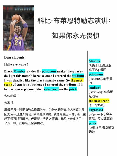曼巴out是什么意思？解读科比“黑曼巴”的传奇人生