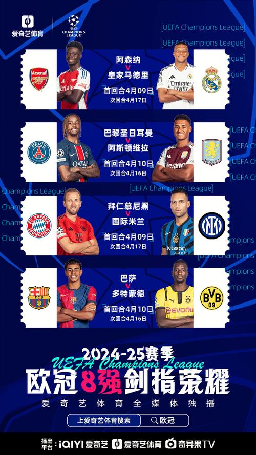 欧冠16强对阵出炉！哪些球队相遇？一文看懂全部对阵