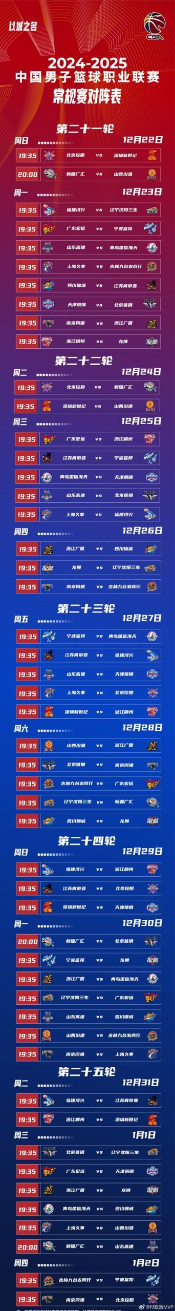 今年CBA什么时候决赛？总决赛赛程安排及看点预测！