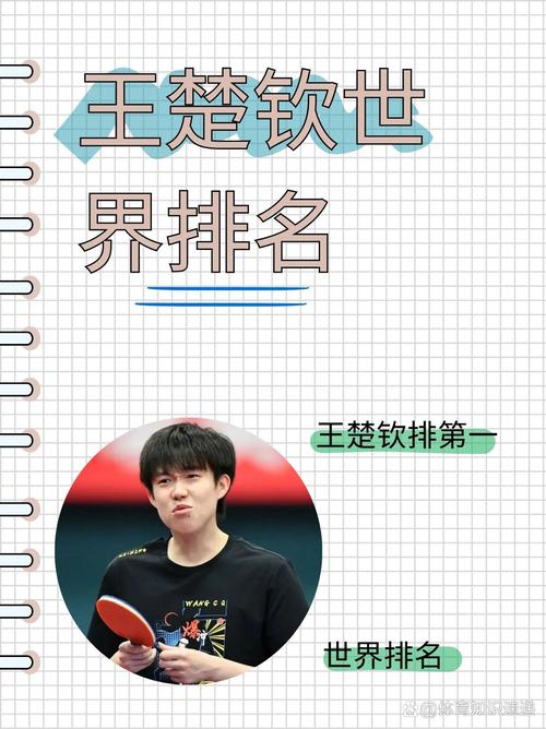 王楚钦最新世界排名是多少？冲击世界第一，他距离目标还有多远？