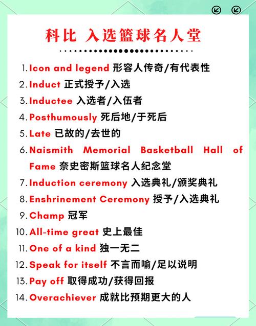 如何进入NBA名人堂？揭秘入选的秘密