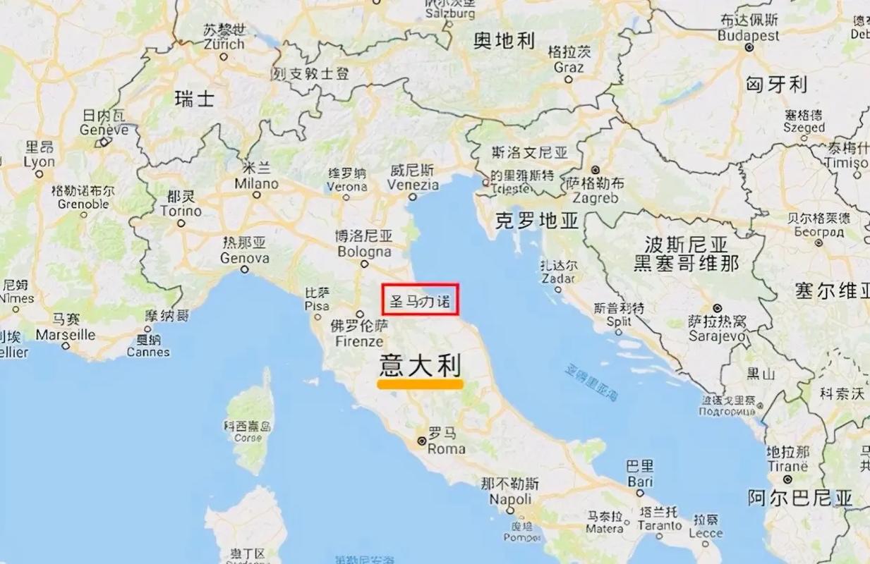 圣马力诺是哪个国家？它位于意大利境内，是个袖珍小国！