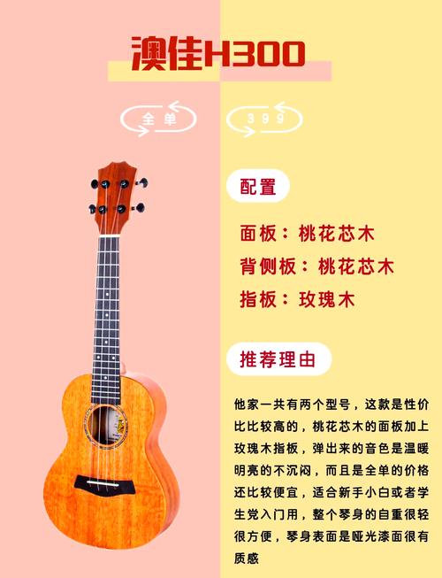 买尤克里里要花多少钱?根据预算选择合适的尤克里里