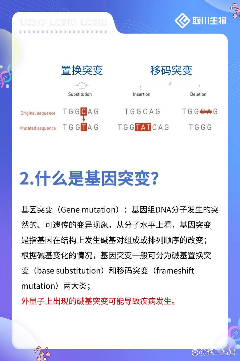 新生突变是什么意思？简单解释新生儿基因突变