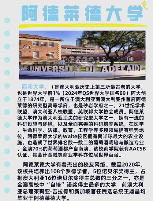 阿德莱德大学申请难度大吗？详解入学要求及申请流程