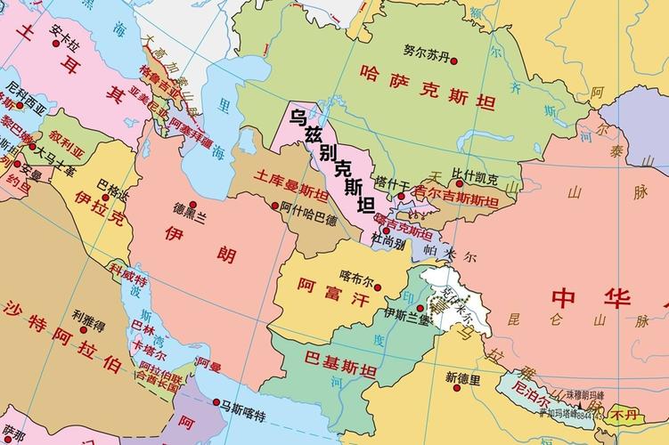 乌兹别克斯坦位置图解：带你轻松找到它在哪