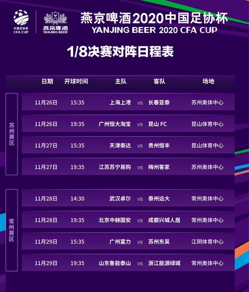 鲁能足协杯赛程几点？决赛时间及直播平台一览