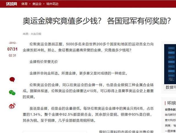 奥运金牌到底值多少钱？哪些因素会影响奥运金牌的市场价格？