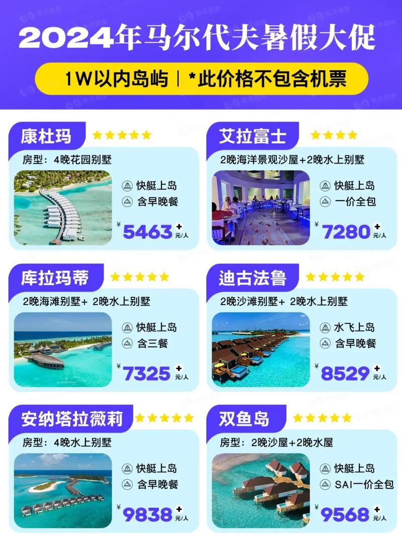 马尔代夫旅游费用详解：淡旺季价格大揭秘