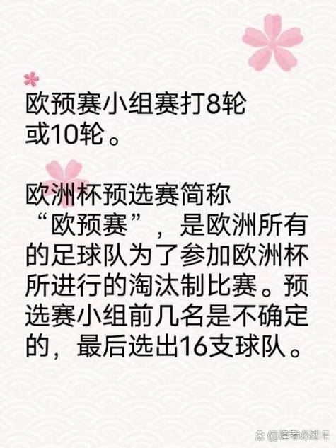 想知道欧洲杯有多少支球队？带你深入了解比赛规则！