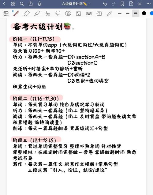 英语六级吧复习计划如何制定？新手小白必看指南！