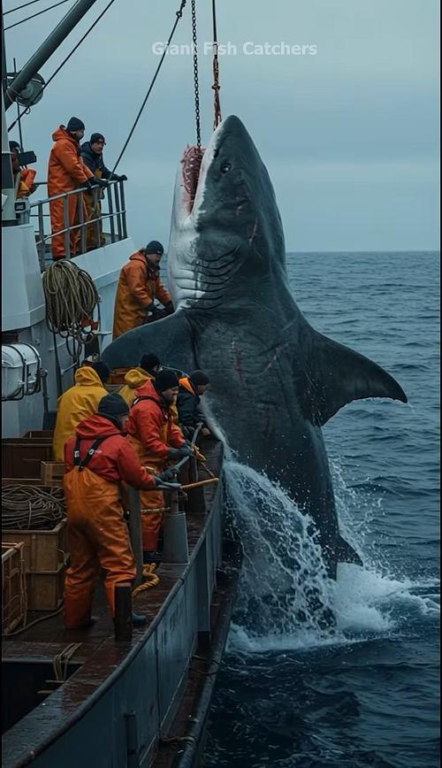 巨大老鹰海中抓鲨鱼是真的吗？实拍视频全程记录